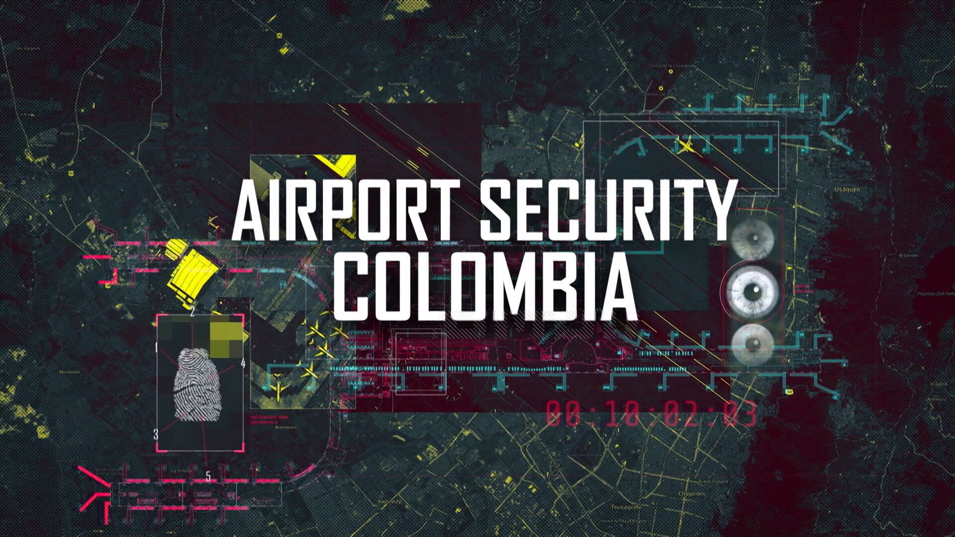 Die Bildgestalten synchronisieren die TV Serie Airport Security