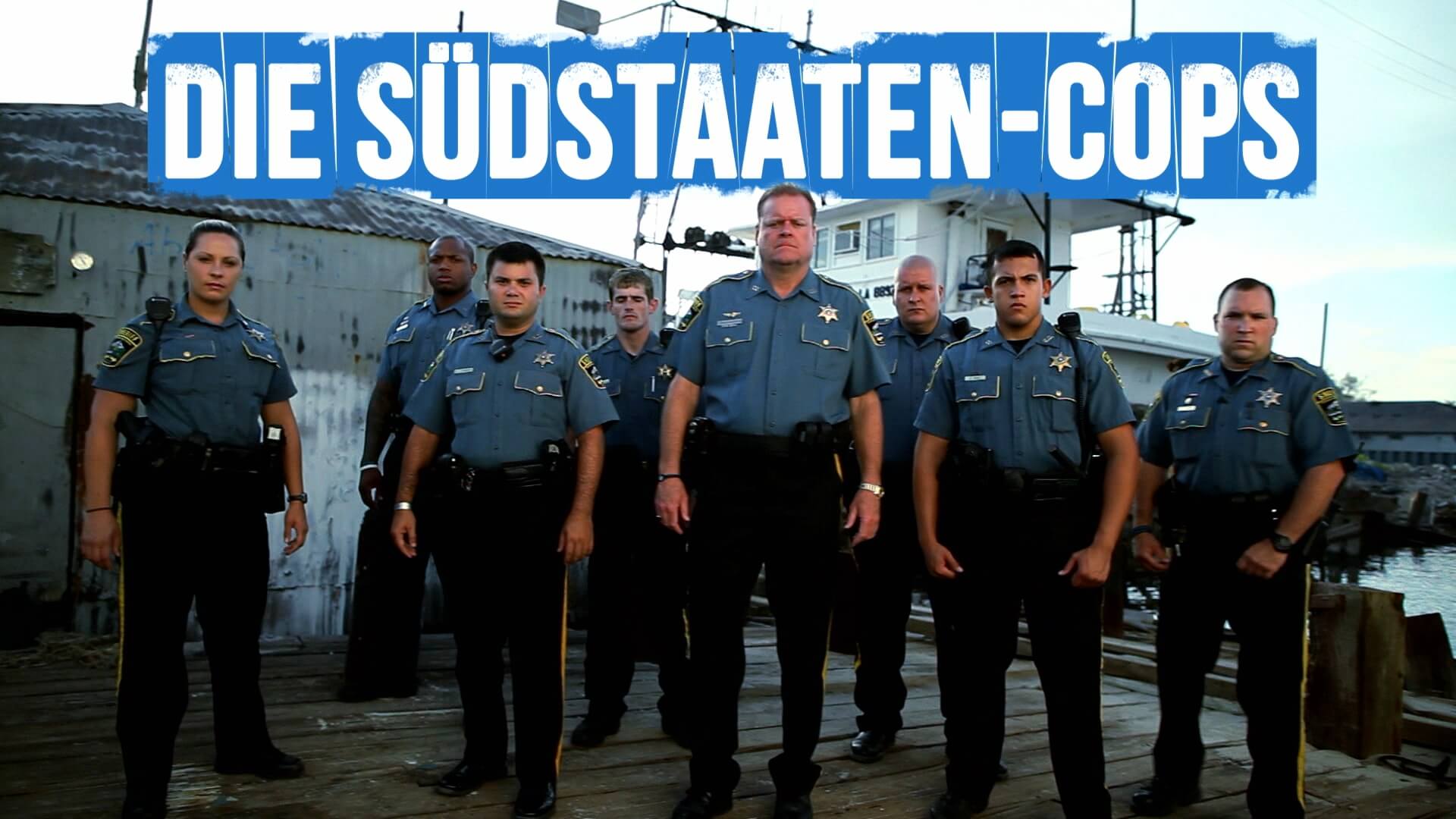 Synchronisation der Serie Südstaaten Cops in unserer Filmproduktion in Köln